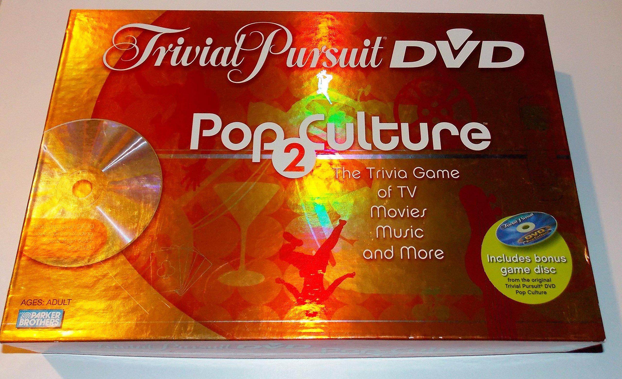 Amazon.com: Hasbro 2 to 6 Players. - Trivial Pursuit - DVD Pop